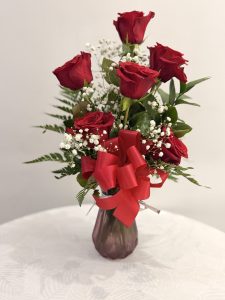 6 Roses Arrangement