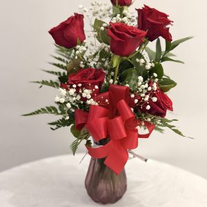 6 Roses Arrangement